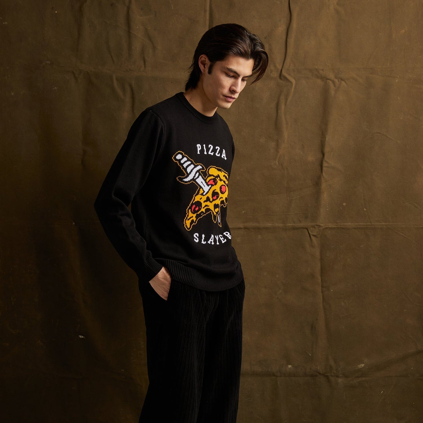 Pizza Slayer Sweater